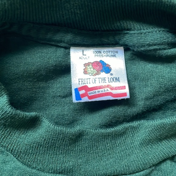 Vintage Fruit of the Loom T-Shirt Men’s Large - Made in USA - Picture 3 of 5